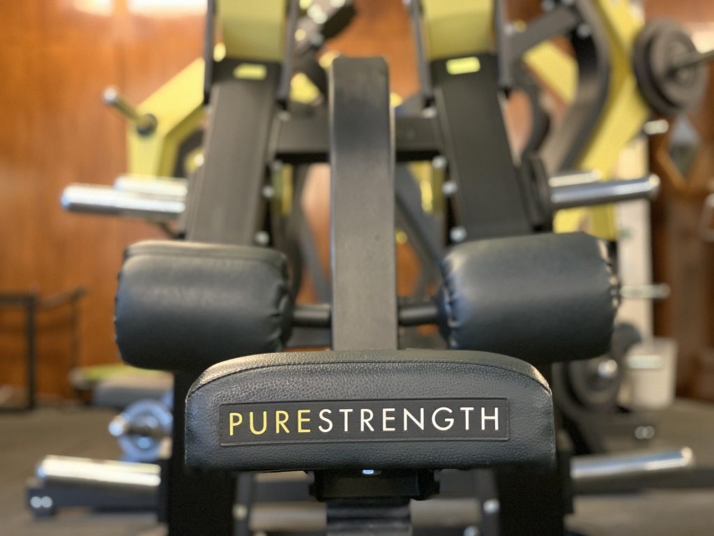 Ausschnitt Geräte pure Strength